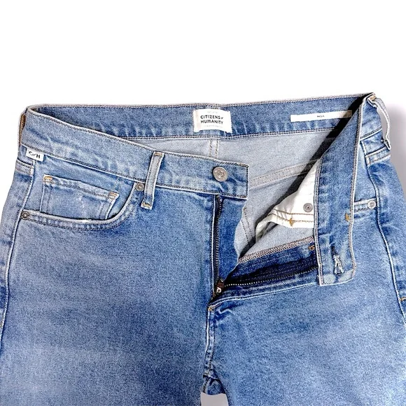 Citizens Of Humanity “ Inga” Blue wash Low-rise, slim-fit jeans size 27 - Picture 4 of 5